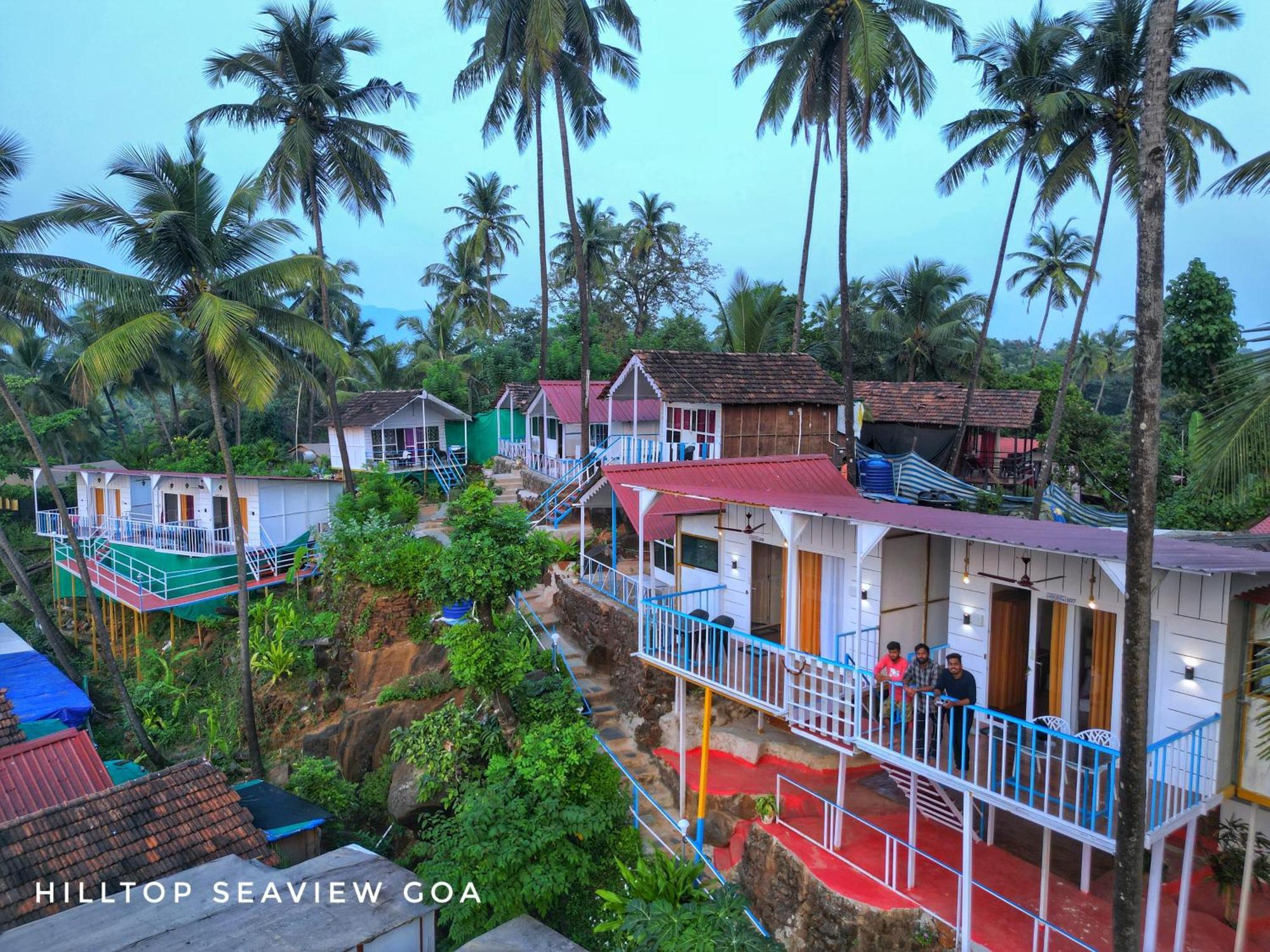 Hilltop Seaview Palolem Goa Hotel Exterior photo